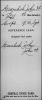 Gramlich, John W (Corpl) Reference Card showing name spelling error Gramlich, John W (Corpl) Reference Card showing name spelling error
