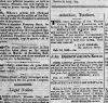 John Denbow (1797-1862) appointment of estate administrator newspaper clipping John Denbow (1797-1862) appointment of estate administrator newspaper clipping