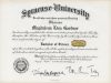 Magdalena Kaehler - Syracuse University Diploma Magdalena Kaehler - Syracuse University Diploma