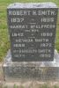 Robert Smith&Harriet McElfresh Tombstone